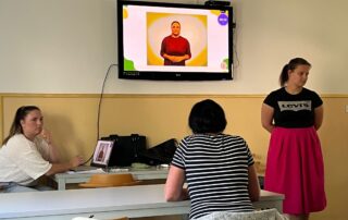 Izpit na tečaju slovenskega znakovnega jezika prve stopnje